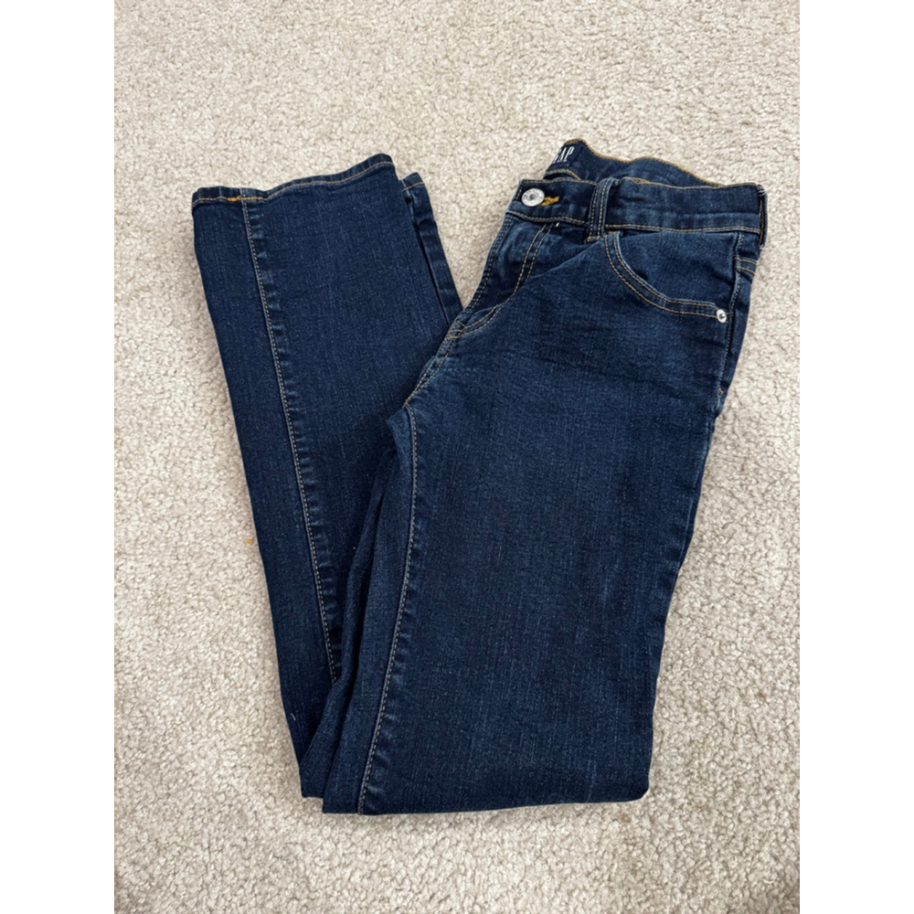 GAP Blue Stretch Straight Denim Jeans Boys Size 14